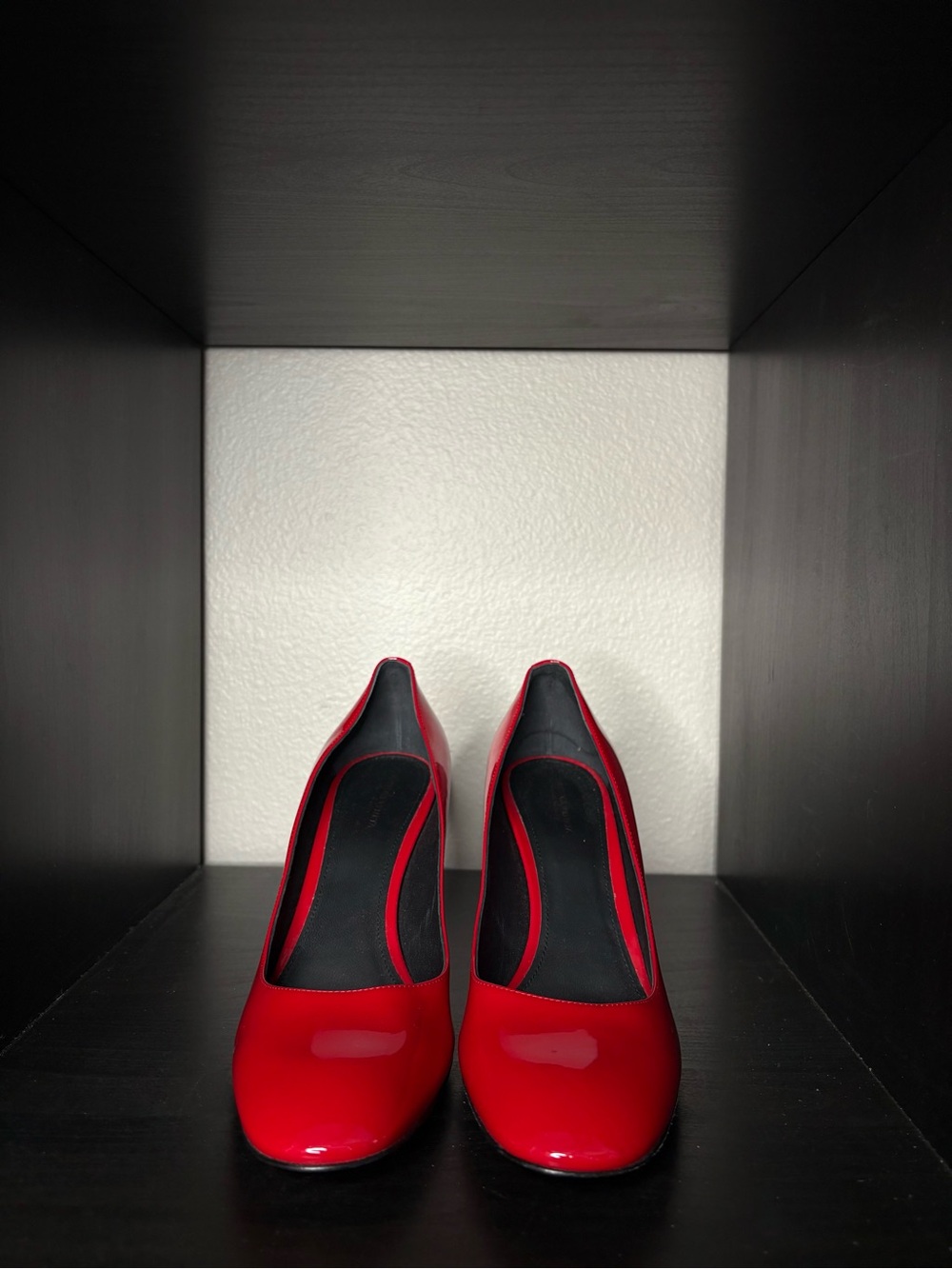Bottega Veneta Red Isabella Pumps
